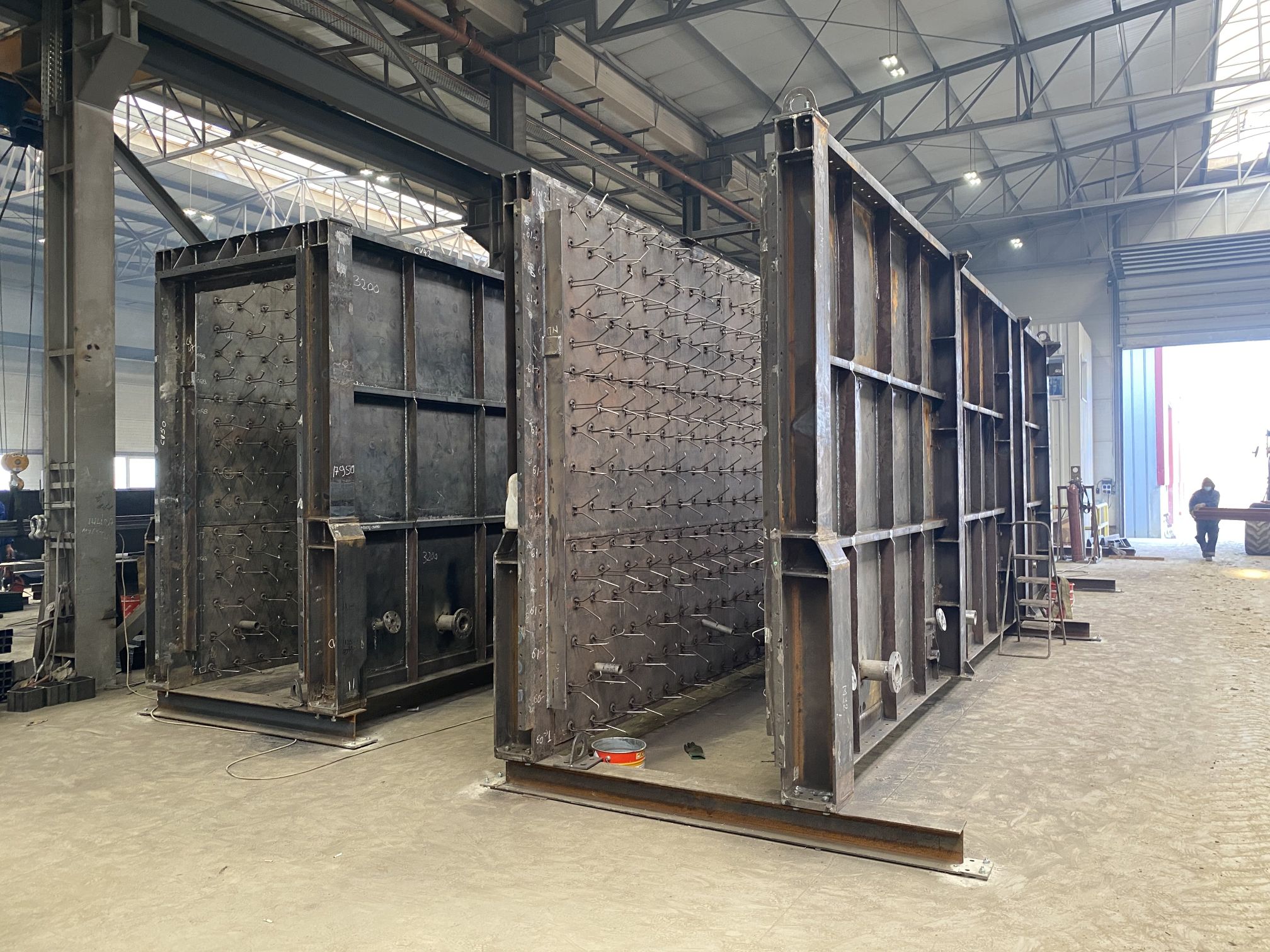 Productie structura schimbator de caldura LP Itallia