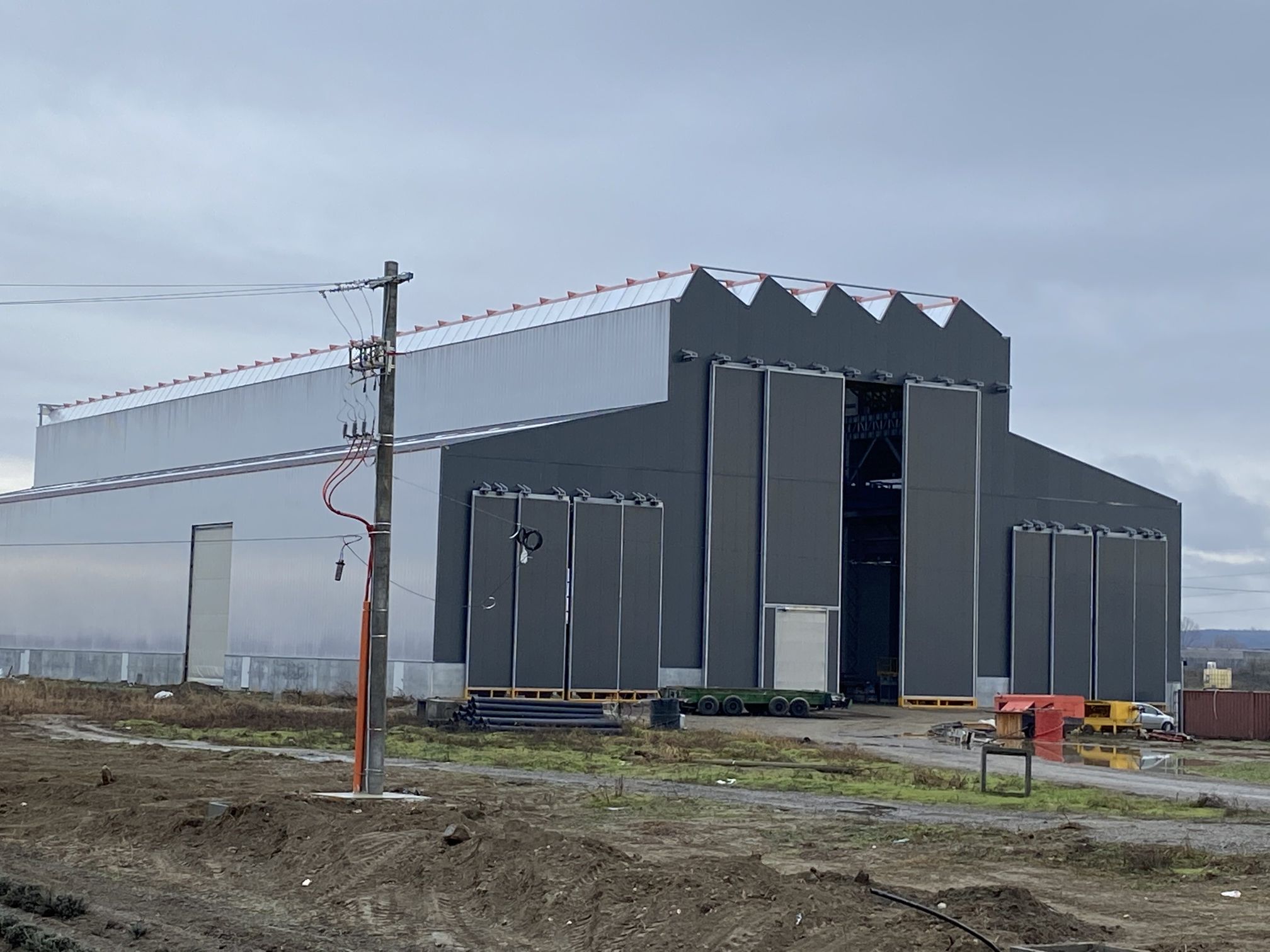 Montaj hala productie WTB