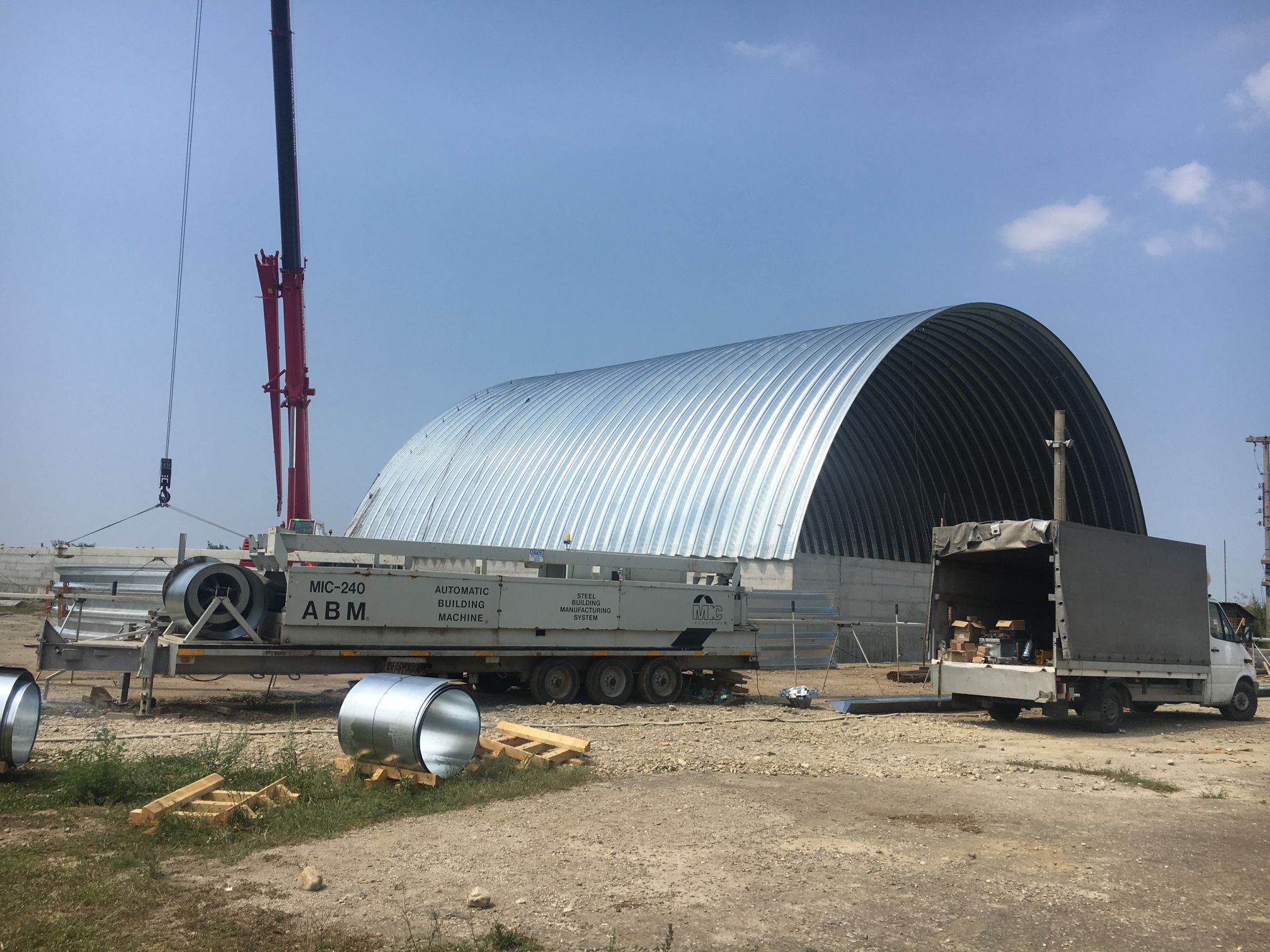 Executie depozit cereale Oltina