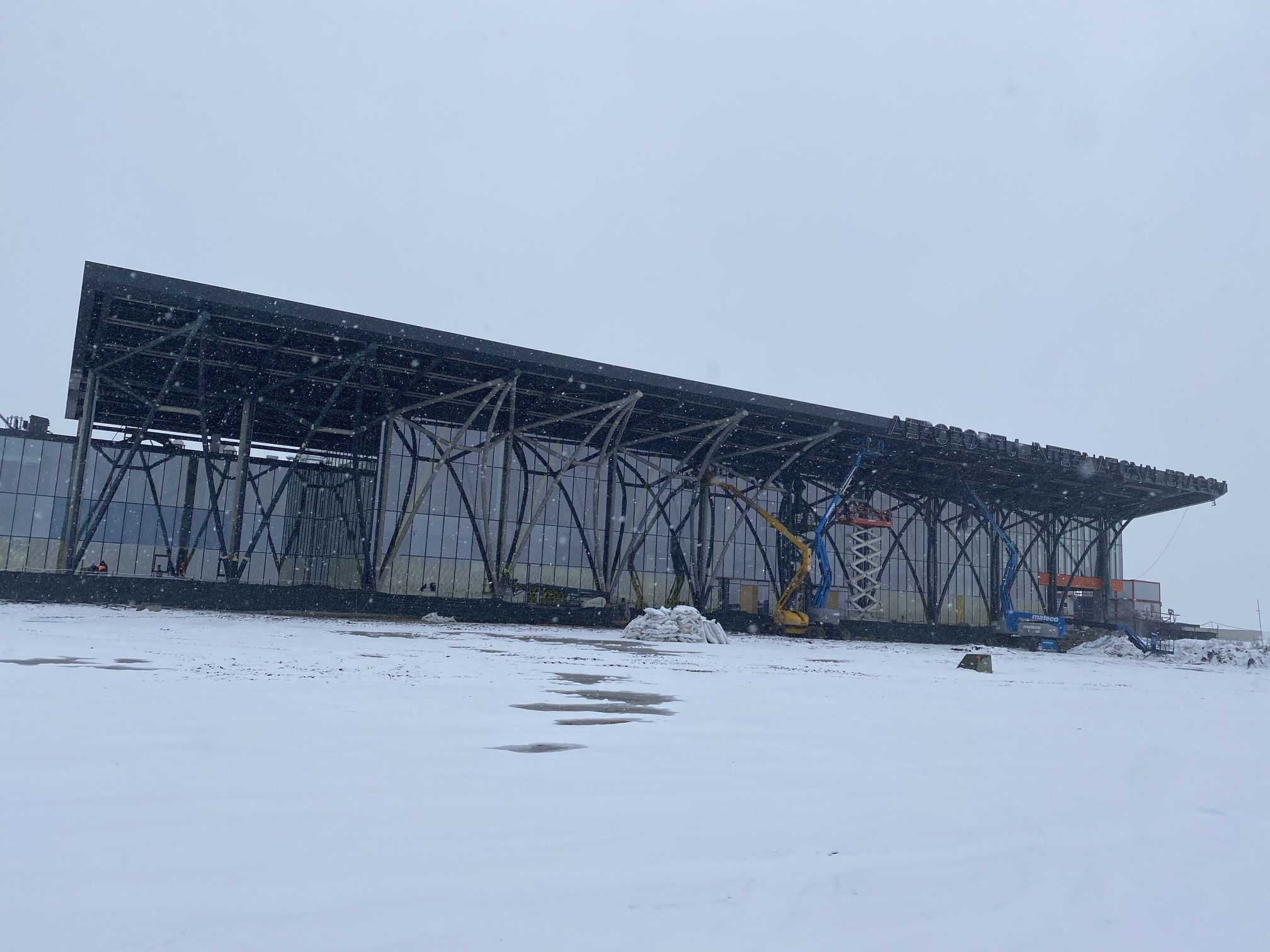 Productie si montaj structura Mall Sf Gheorghe