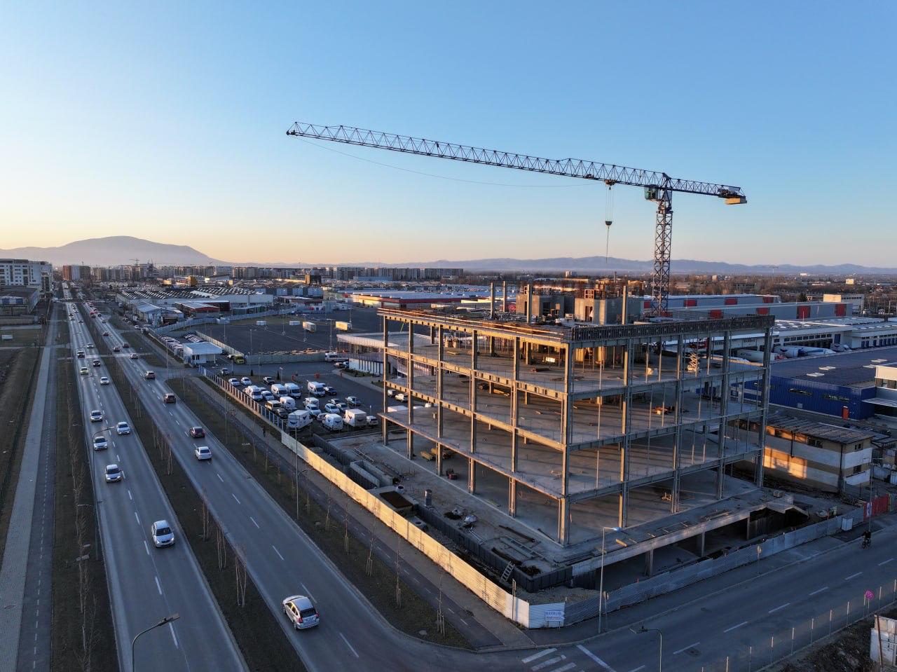 Productie si montaj structura birouri Inventa Brasov