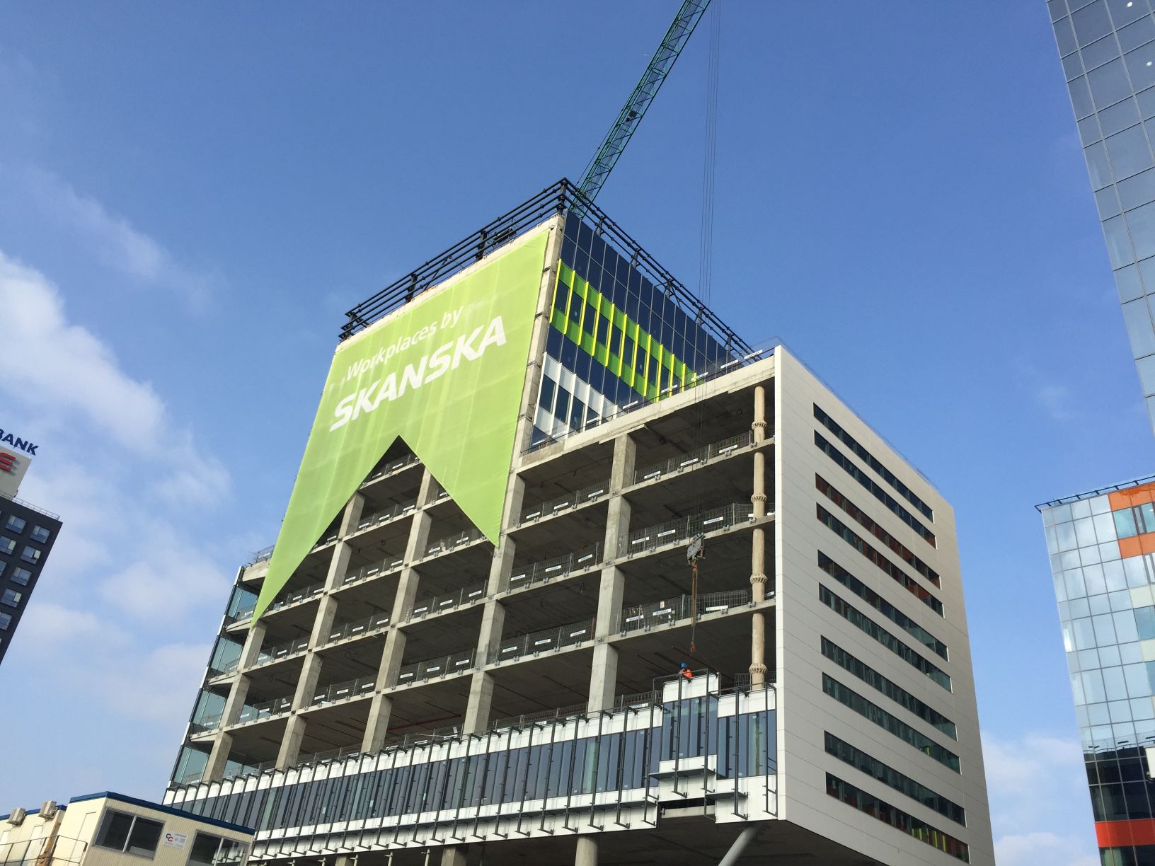 Productie si montaj structura Skanska Tower